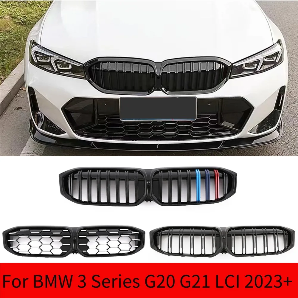 Per Bmw Serie 3 G20 G21 Lci 2023 Griglia Anteriore Griglia Renale 330I 320D M340I E M Sport Xdrive Diamond Grid Tuning Accessori