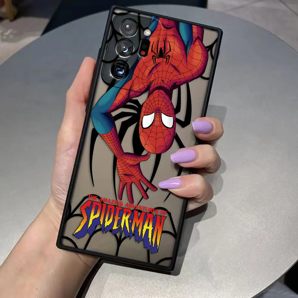 thumbnail image 1 of Funda mate para Samsung Galaxy NOTA 20 10 9 8 A13 A12 A10 A11 7 A04E A04 A03S A02 A03 5G ULTRA Plus funda genial Marvel'S Spider-Man, 1 of 5