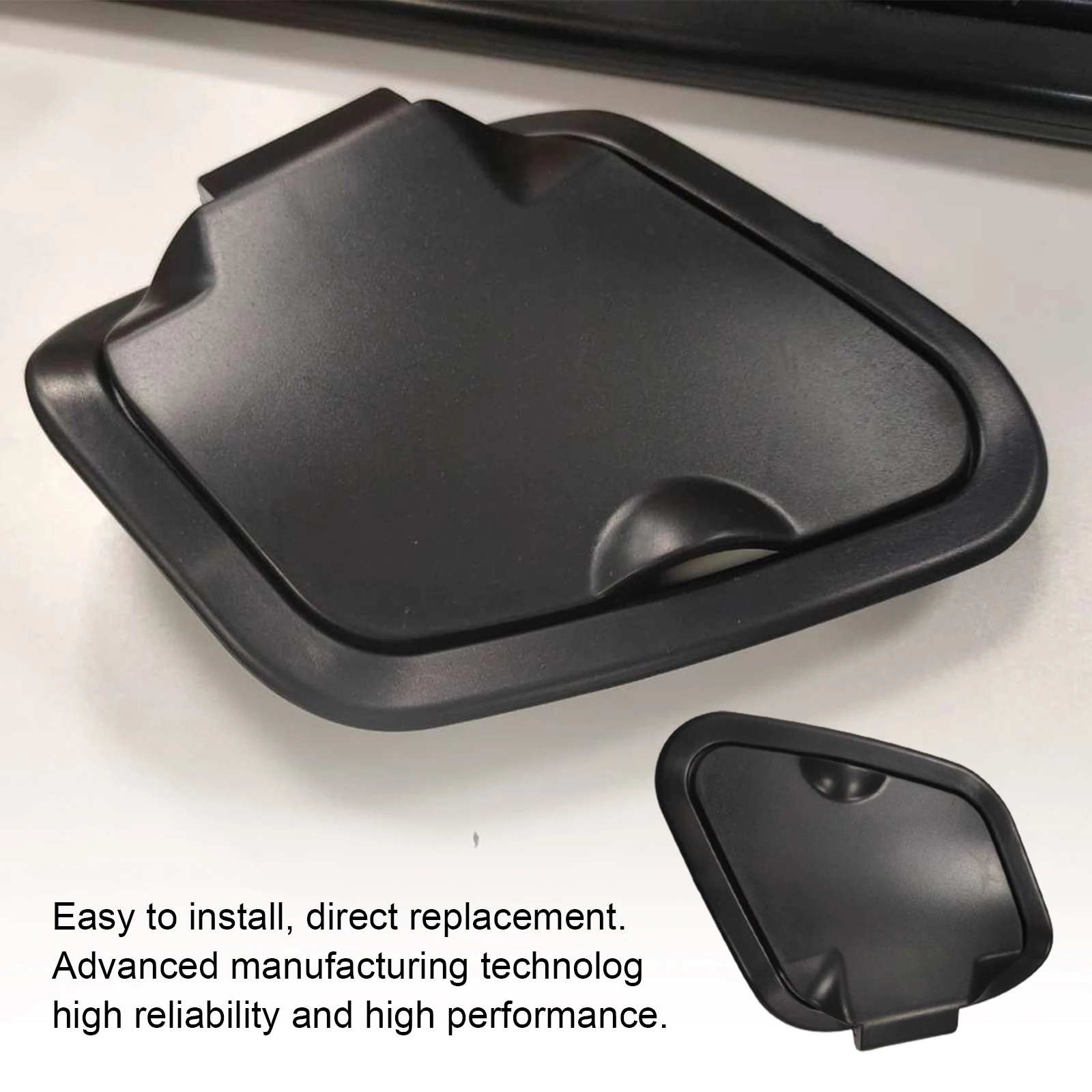 PP Side Pocket Cover Charger Waterproof Cap Modified ABS Side Pocket Cover Motorcycle Parts For Yamaha Nmax v2-Frame motorcycle accessories