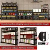 2 Packs 48" W x 24" D x 72" H Adjustable Garage Storage Shelves - 5-Shelf Heavy Duty Shelving Unit, Metal Utility Storage 5