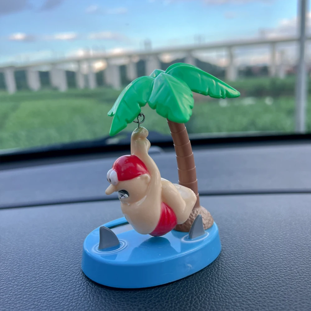 자동차 장식품 창의적인 스윙 장식품, 상어를 피하기 위한 재미있는 자동차 인테리어 장식