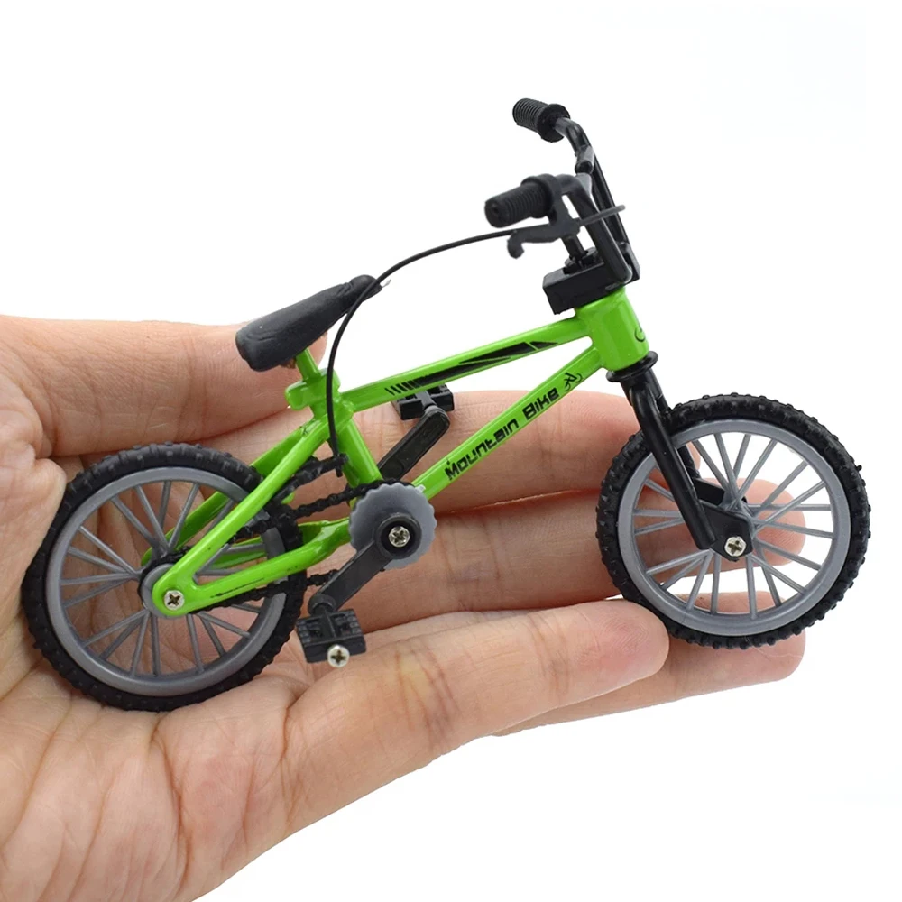 Gift Alloy Model Toys for Boys Finger Bicycle for Children Mountain Bike Mini Bike Finger Bmx Bike Mini Finger Bike