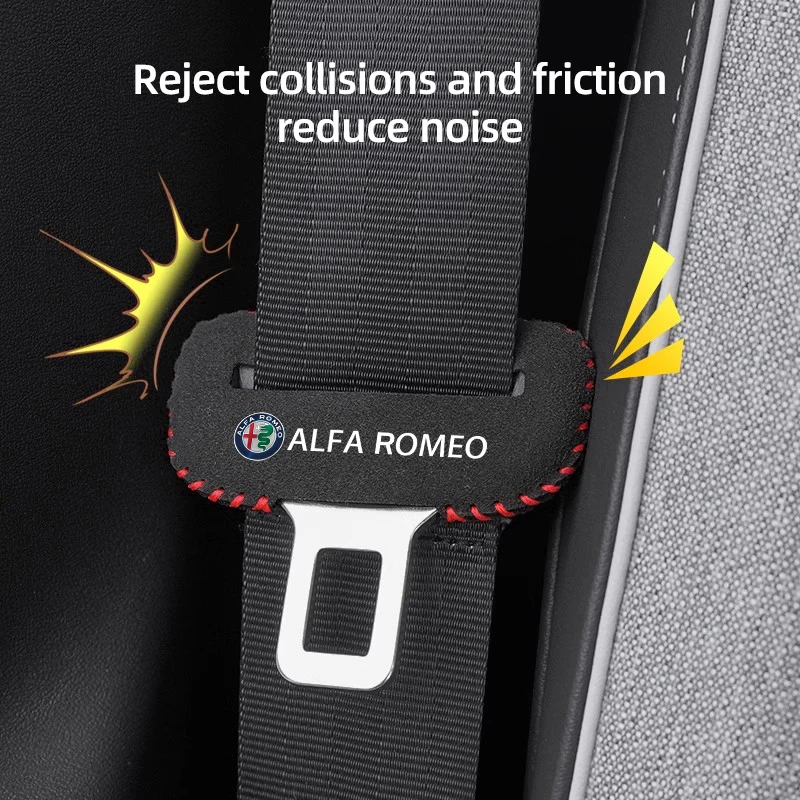 Alfa Romeo Suède Gordelgesp Covers - Montage-instructie en flexibiliteit