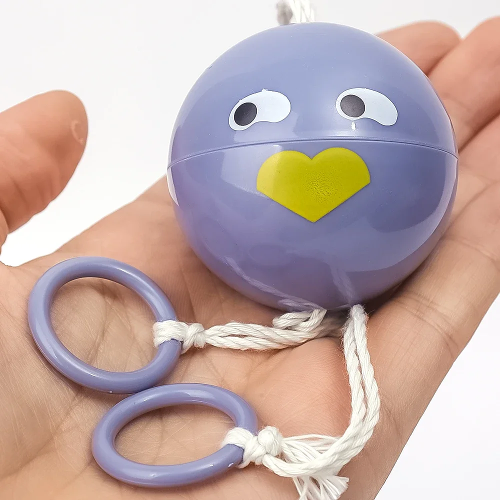 Luminous Whistle Ball Toys Funny Children Decompression hand-eye Coordinated Exercise Steel Ball Toys Childhood Puzzle Gifts