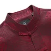 Tang Jacket for Elderly Men Father Long Sleeve Jacket Millennium Tang Suit Grandpa Birthday Country Birthday Coat 5