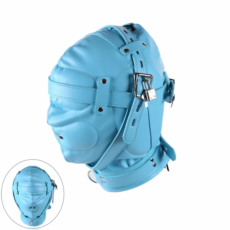 Adjustable Hood Blindfold For Couples Erotic Bondage Mask_voghion.com