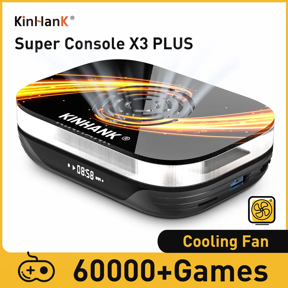 レトロビデオゲームコンソール Super Console X4Plus KINHANK レトロビデオゲームコンソールスーパーコンソール X4