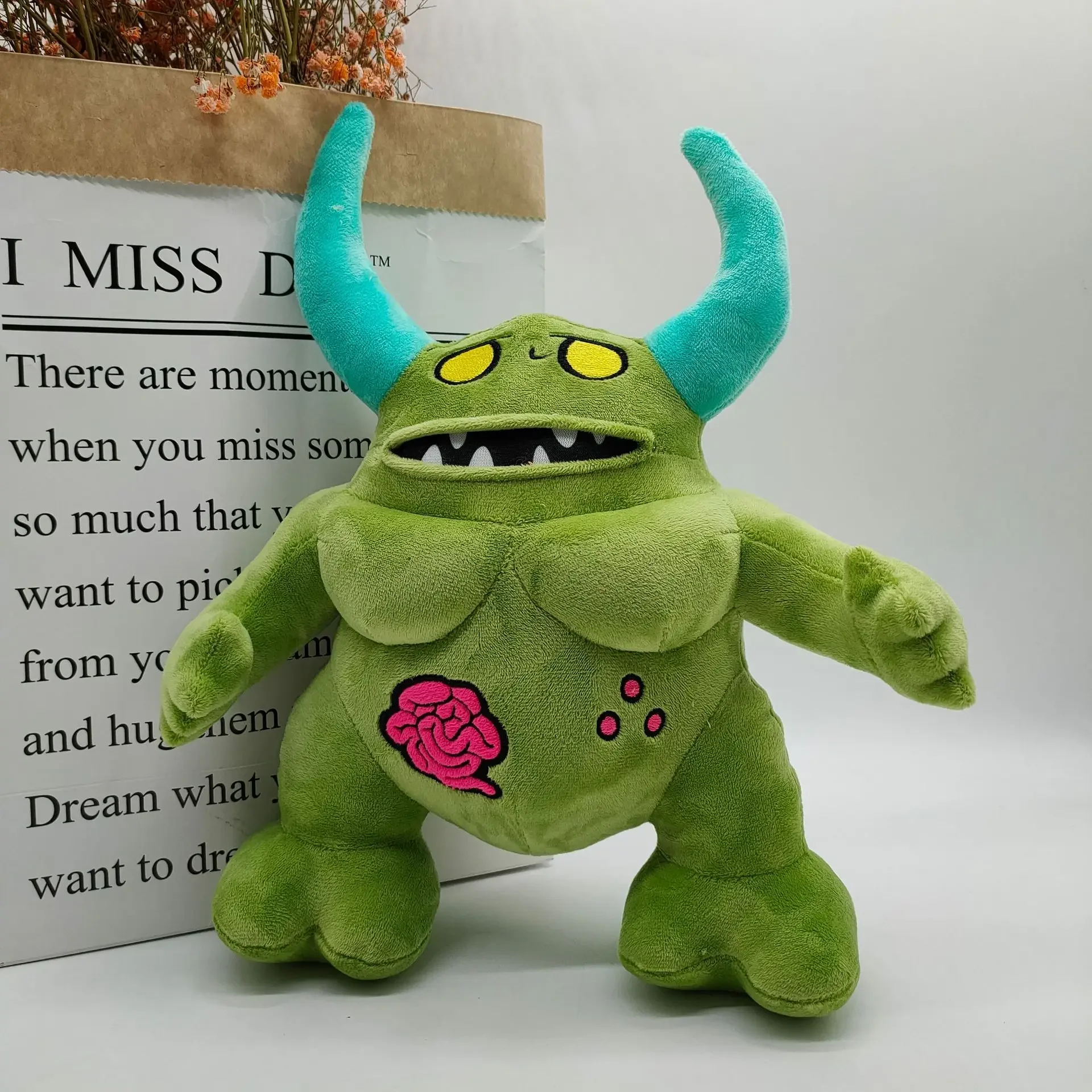 32Cm Blood Bowl Nurgle Monster Peluche Doll Action Figure Simpatici Ornamenti Gioco Periferiche Collezione Desktop Display Toy