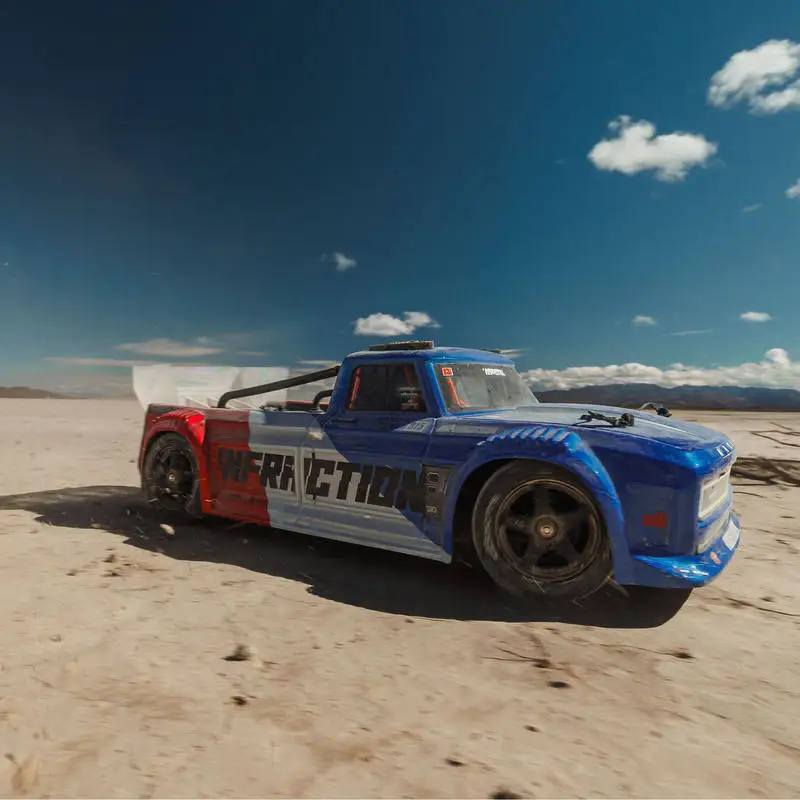 ARRMA 1:8 INFRACTION V4 4WD 브러시리스 2-3S DSC 기술 스트리트 플랫 스포츠카 104KM+ 고속 드리프트 카 RTR