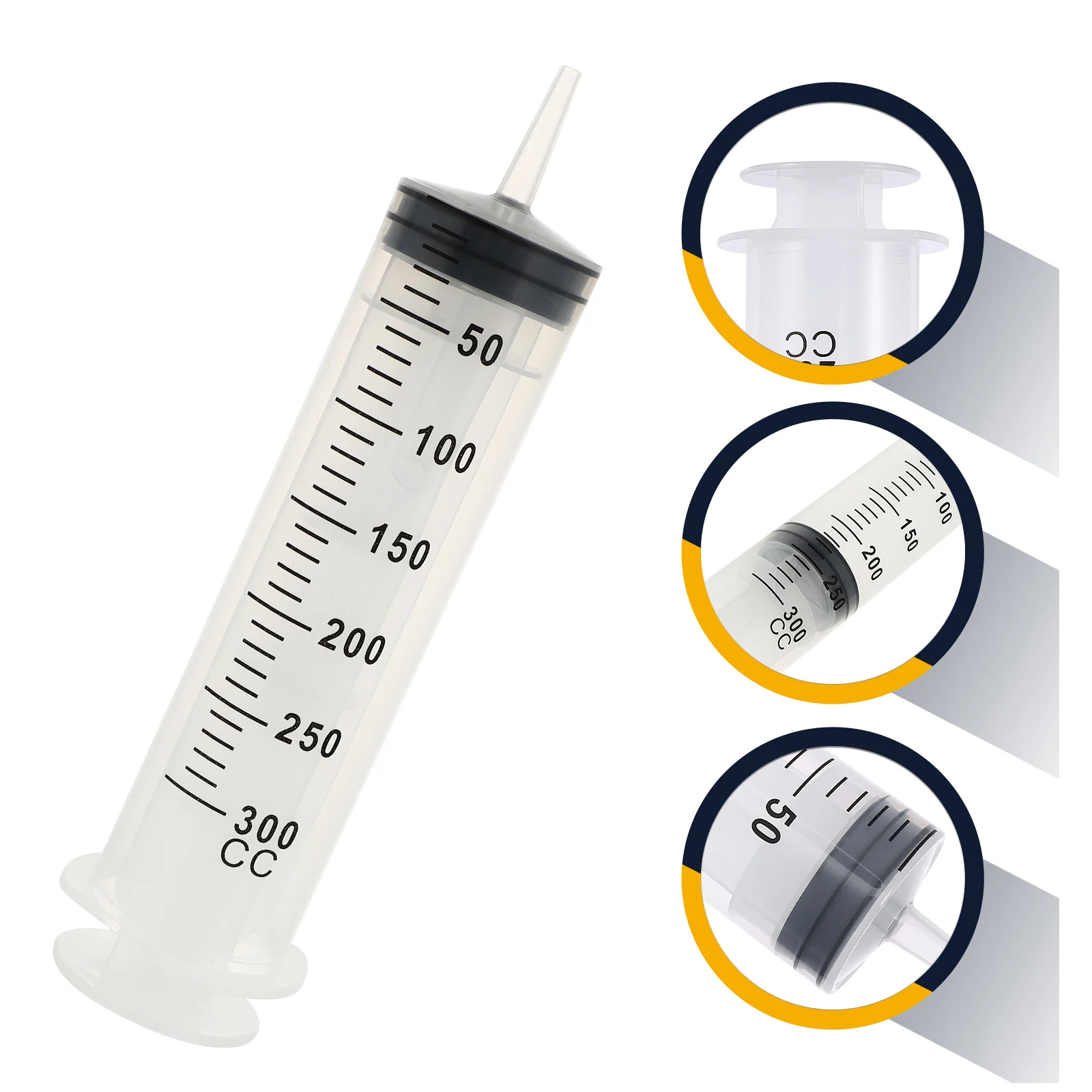 

300ml Large with Tube for Scientific Labs, Nutrient Measuring, Watering, Refilling