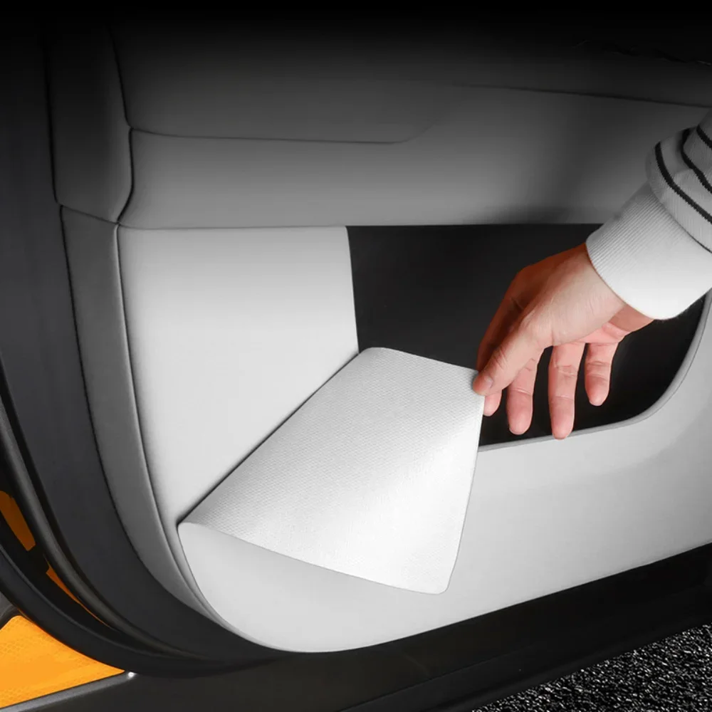 For Li Lixiang L6 L7 L8 L9 Car Door Leather Anti Kick Pad Protection Side Edge Film Protector Stickers Auto Accessories