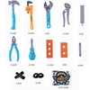 14Pcs/Set DIY Pretend Play Toy Simulation Repair Tool Box Suitcase Screwdriver Disassembly Educational Toy For Children Kids Boy 2