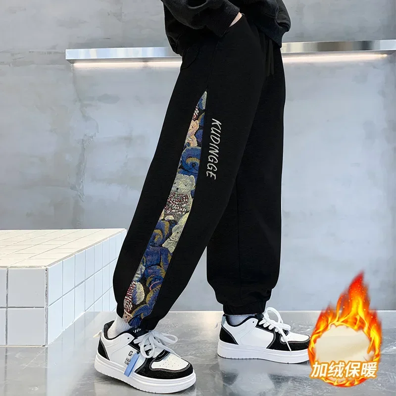 

Boys' Autumn Clothes Winter Pants Korean Children's Clothing 2023 4 5 6 7 8 9 10 11 12 13 14 15 Year Children's Kids' Boys Pants