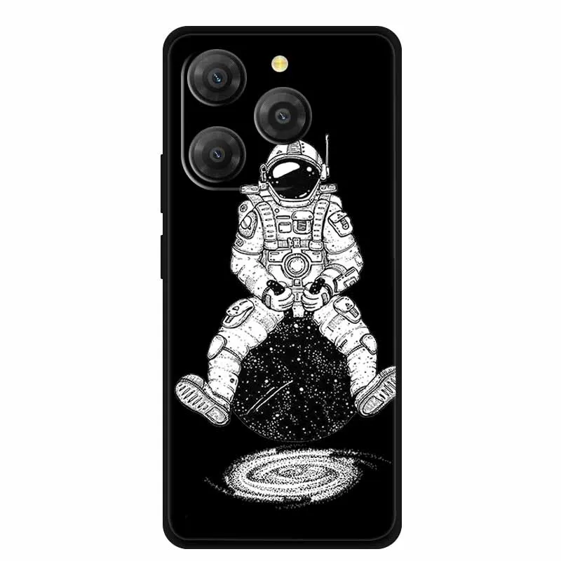 Cartoon Soft TPU Silicone Back Cover for Blackview Shark 9 - 6.67