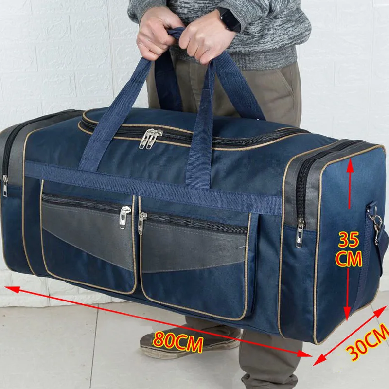 LargeLuggageTravelBagCampingGymFitnessHandbagsforWomenMenOutdoorSportsShoulderStorageDuffelLongDistanceBag90L-AliExpress