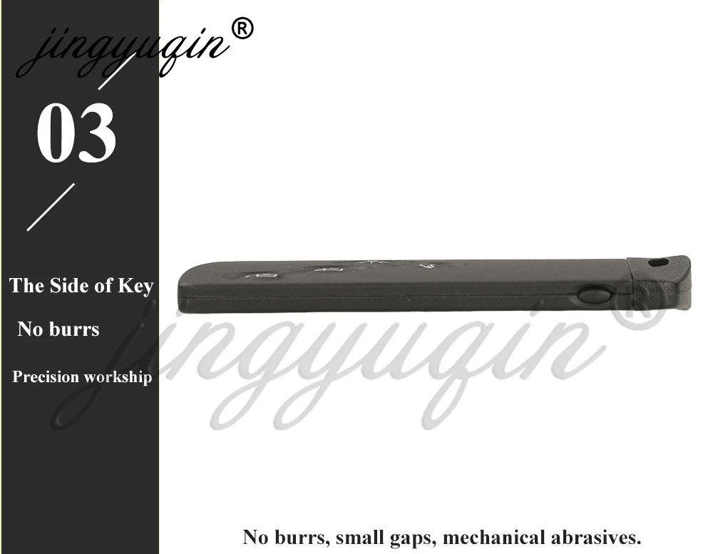 Jingyuqin Auto-Fernschlüssel ID46 PCF7941 für Renault Megane III Scenic III Laguna Fluence 2008–2016 4BT No-KeylessGo + Notschlüssel – Detail 8