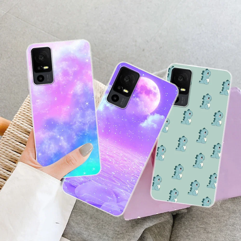 Crystal Clear Soft Silicone Protective Phone Case