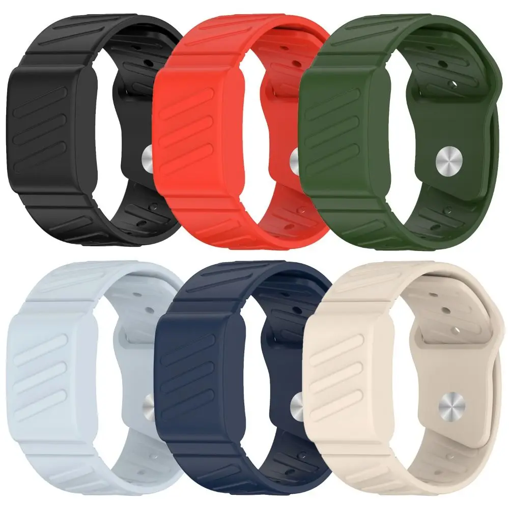 Breathable Silicone Sports Strap - Adjustable Replacement Wristband