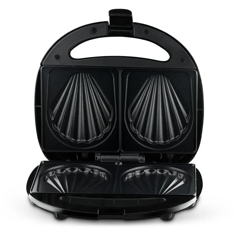 Sandwich Maker Home Cookies Multifunction Shell Bread Cake Machine 850W Waffle Breakfast Heating Baking Non-stick Pan Safety 6
