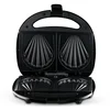 Sandwich Maker Home Cookies Multifunction Shell Bread Cake Machine 850W Waffle Breakfast Heating Baking Non-stick Pan Safety 6