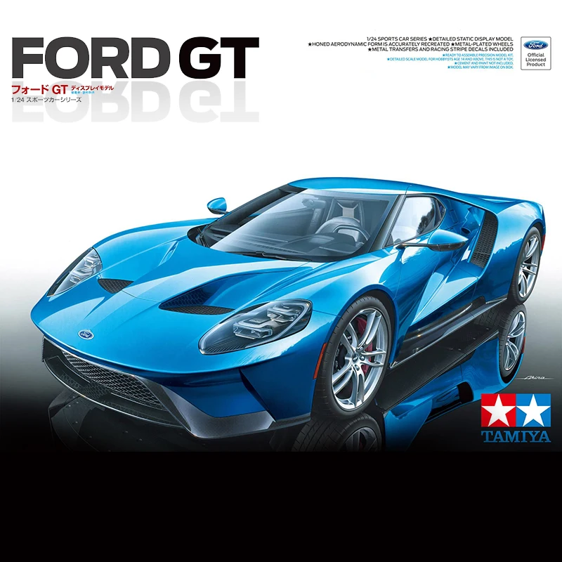 

Tamiya 24346 1/24 Scale Model Super Sports Car Kit Ford GT Coupe Model Kit