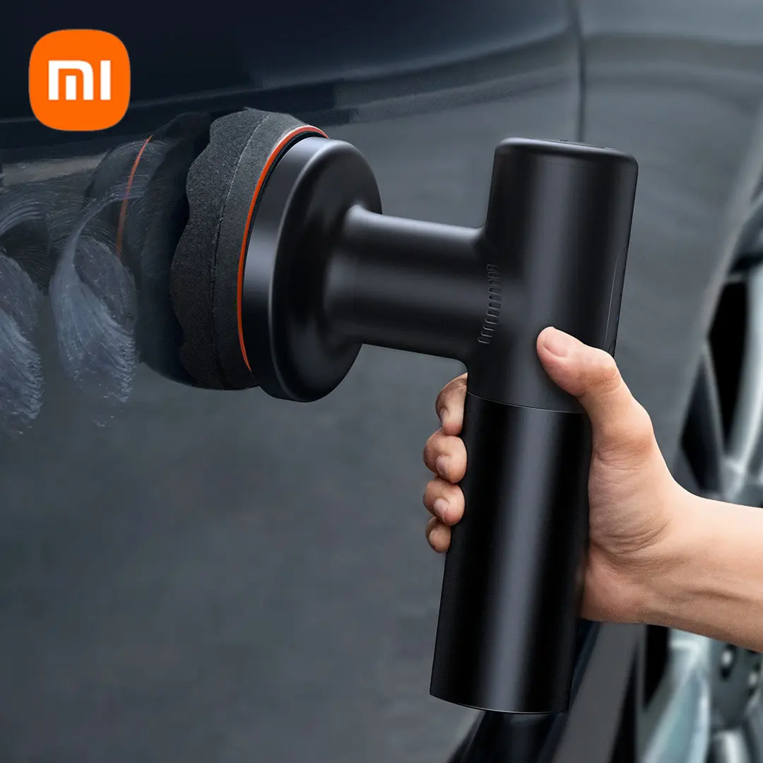 Xiaomi Baseus Radio Waxer Car Polisher Waxing Locomotive on-board Polishing Car with Accessories Home Variable Speed Auto Waxer