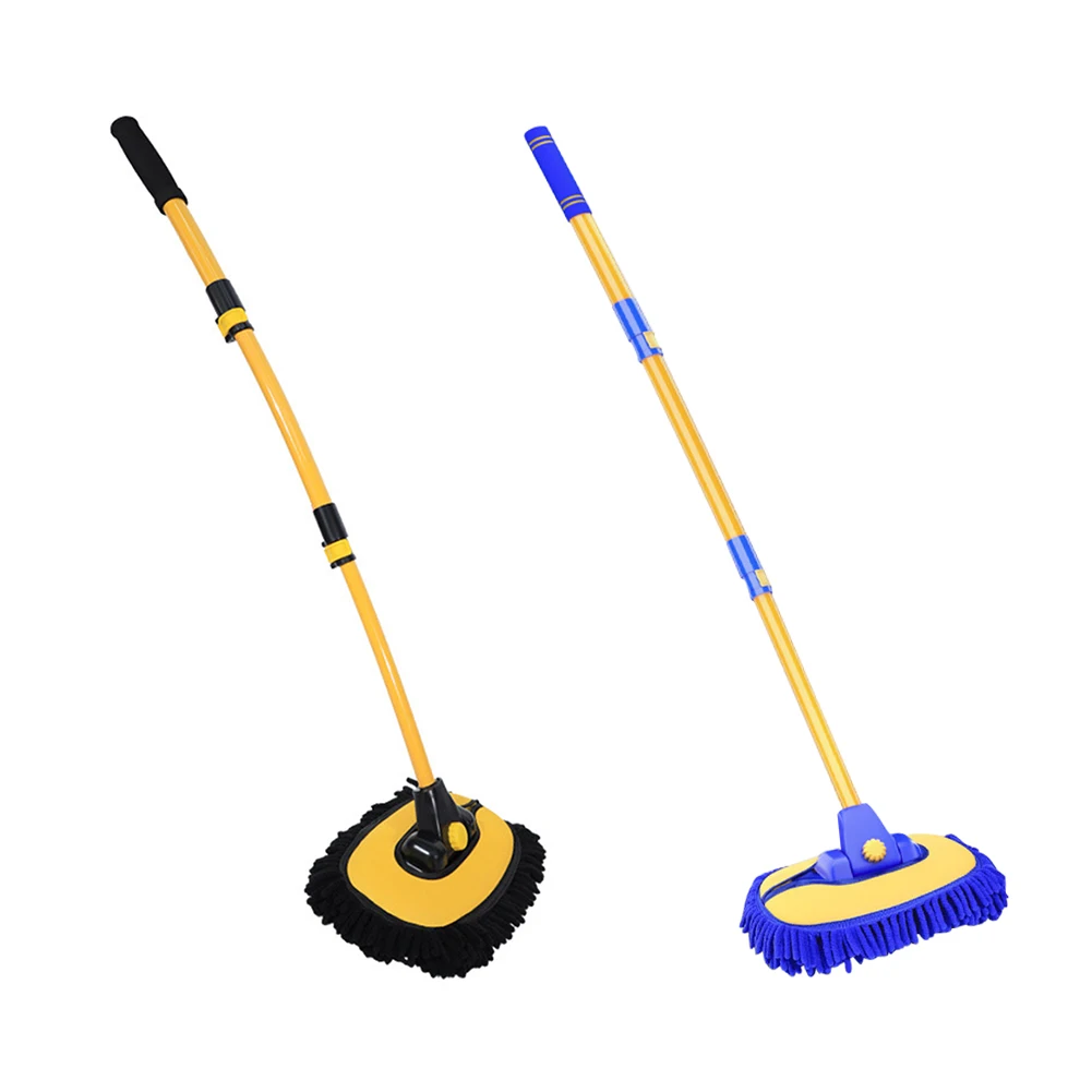 

НОВАЯ щетка для мытья автомобиля, телескопическая щетка с длинной ручкой, супер впитывающая мягкая Швабра для волос, метла, автомобильные аксессуары