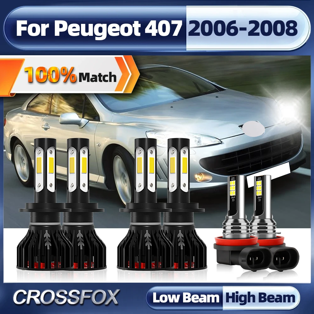 Pack LED PEUGEOT 407 (6D_) 2.0 BioFlex (2007 à 2011) – Pack Complet main image 0