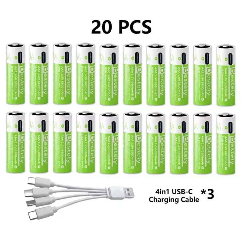 20 PCS Batteries
