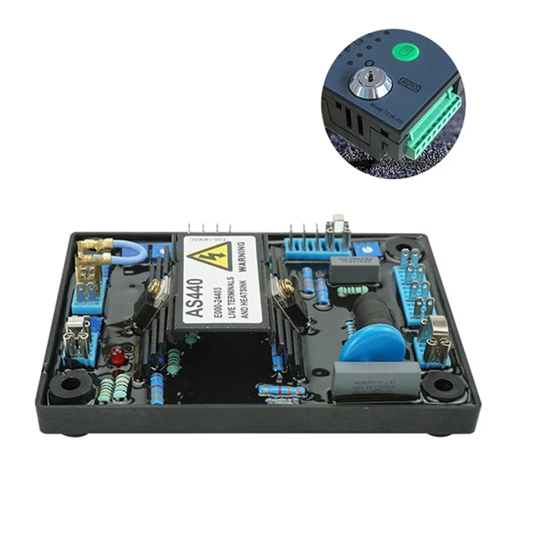 New AS440 AVR Generator Parts E000-24403 Convenient Automatic Voltage Regulator Generator Regulator Module