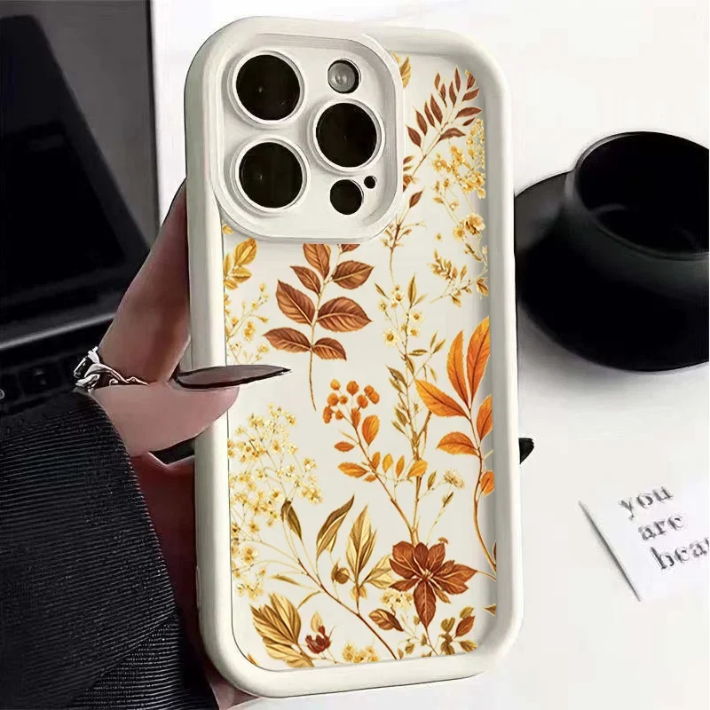 Autumn Mushrooms TPU Shockproof Phone Case