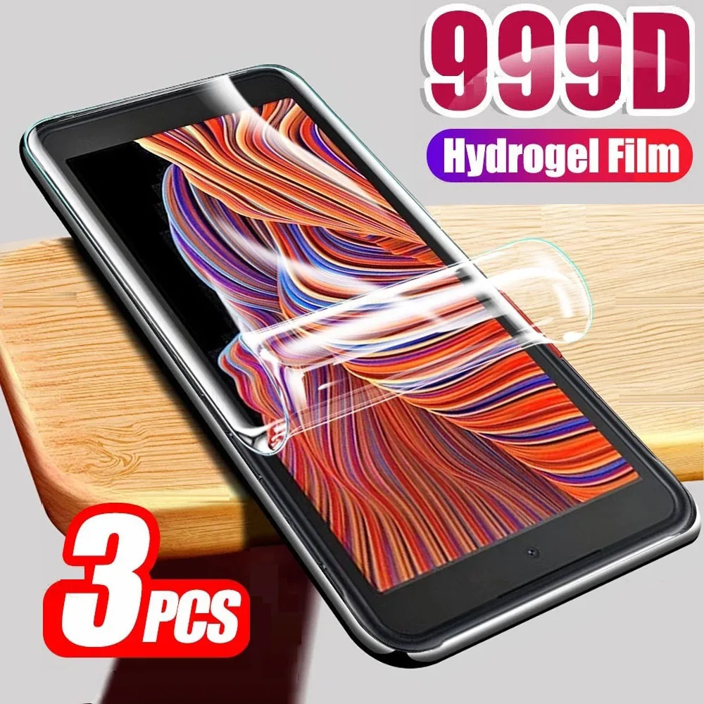 

3PCS For Samsung Galaxy Xcover 4 4S 5 6Pro Screen Protector Hydrogel Film for Samsung X Cover 4 4S 5 6Pro Front Protective Film