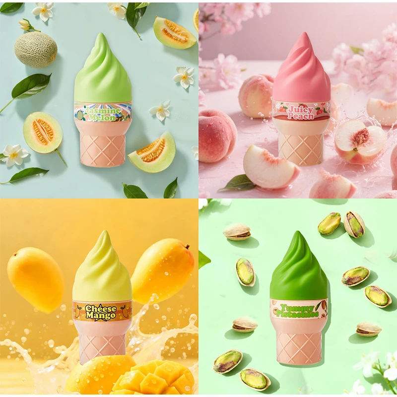 Fruitig parfum ijsjes serie perzik mango meloen geur_voghion.com