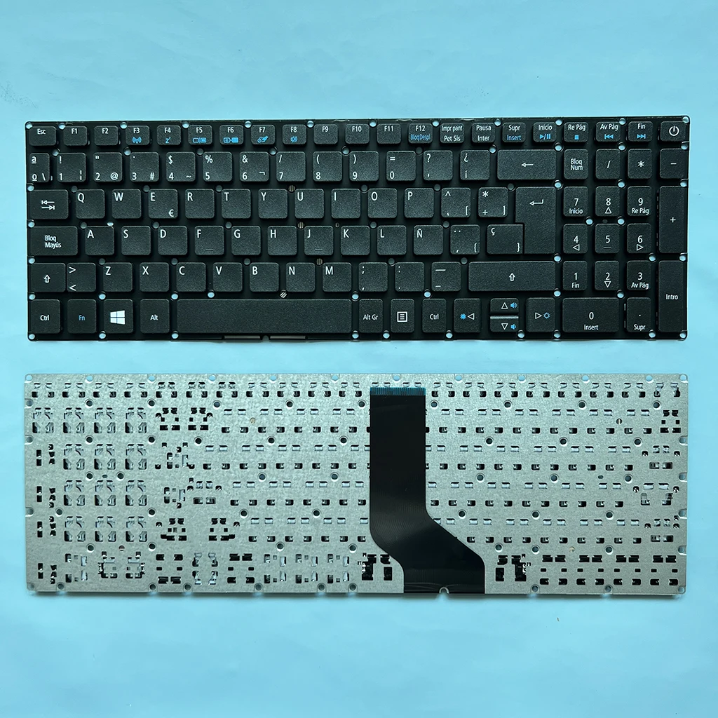F5-521 Tastiera Spagnola Per Acer Aspire Vn7-572 F5-522 F5-572 F5-573 Es15 Es1-572 Es1-533 Es1-523 E15 N15Q1 N15W1 N16C1 N17Q1