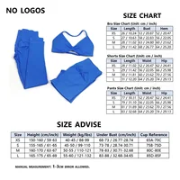 Mileegirl Seamless 2 Pcs Women Yoga Sets Halter Bras Sports Crop Tops Low Waist Scrunch Butt Gym Shorts Tight Quick Dry Leggings - Image 3