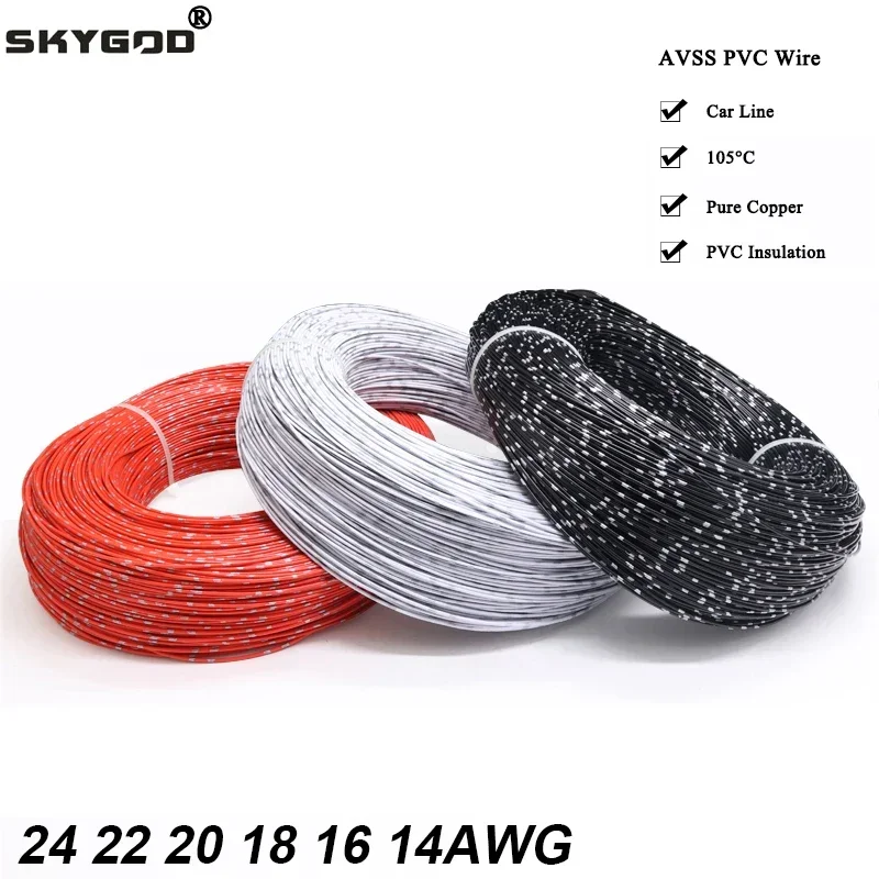 AVSS Fil de voiture en cuivre sans oxyg ne haut parleur c ble audio avss-fil-de-voiture-en-cuivre-sans-oxyg-ne-haut-parleur-c-ble-audio