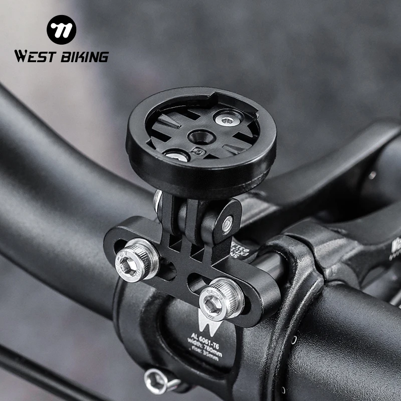 Support Extension Pour Guidon Vélo - Compatible Garmin, Bryton, Cateye, GoPro - Montage Sur Potence - En Alliage D'aluminium