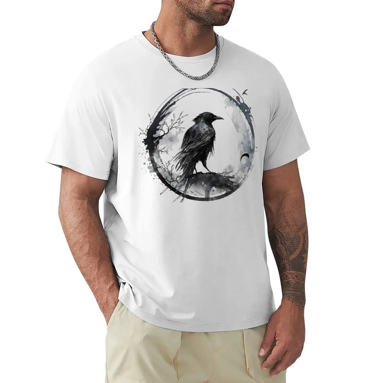 

Crow with Red Eyes T-shirt boys animal print animal prinfor boys mens champion t shirts