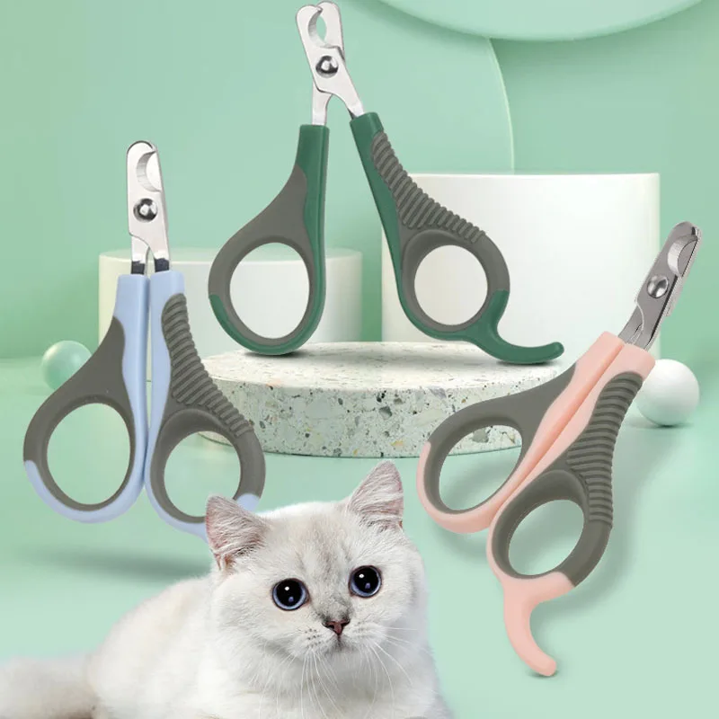 Cat Nail Clippers Pet Clippers Dog Grooming Cleaning Pet Nail Cat Elbow Cat Nail Clipper Dog Nail Beauty Scissors Pet Supplies 2