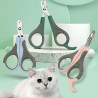 Cat Nail Clippers Pet Clippers Dog Grooming Cleaning Pet Nail Cat Elbow Cat Nail Clipper Dog Nail Beauty Scissors Pet Supplies 2