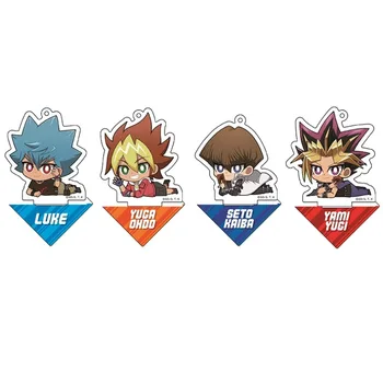 게임 유희왕! 애니메이션 미니 피규어 인형, 유기오 루크 유가 오도 세토 카이바 야미 유기 아크릴 키체인, 선물용 코스프레