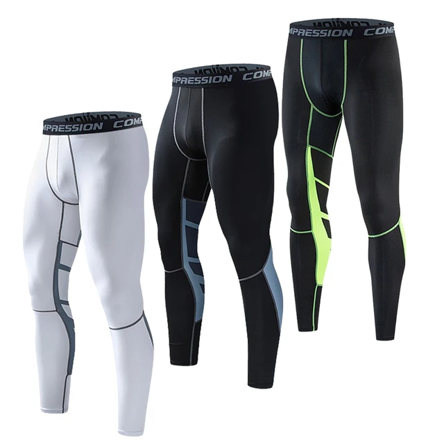 Gym Mens Fitness Running Sport Pants Athletics Tight Leggings Joggings Skinny Yoga Compression Trousers Sweatpants Dry Fit 5