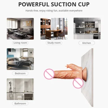 Heating Realistic Thrusting Dildo Vibrator for Woman Remote Control Soft Big Penis G Spot Vagina Masturbator Sex Toy for Adult 4