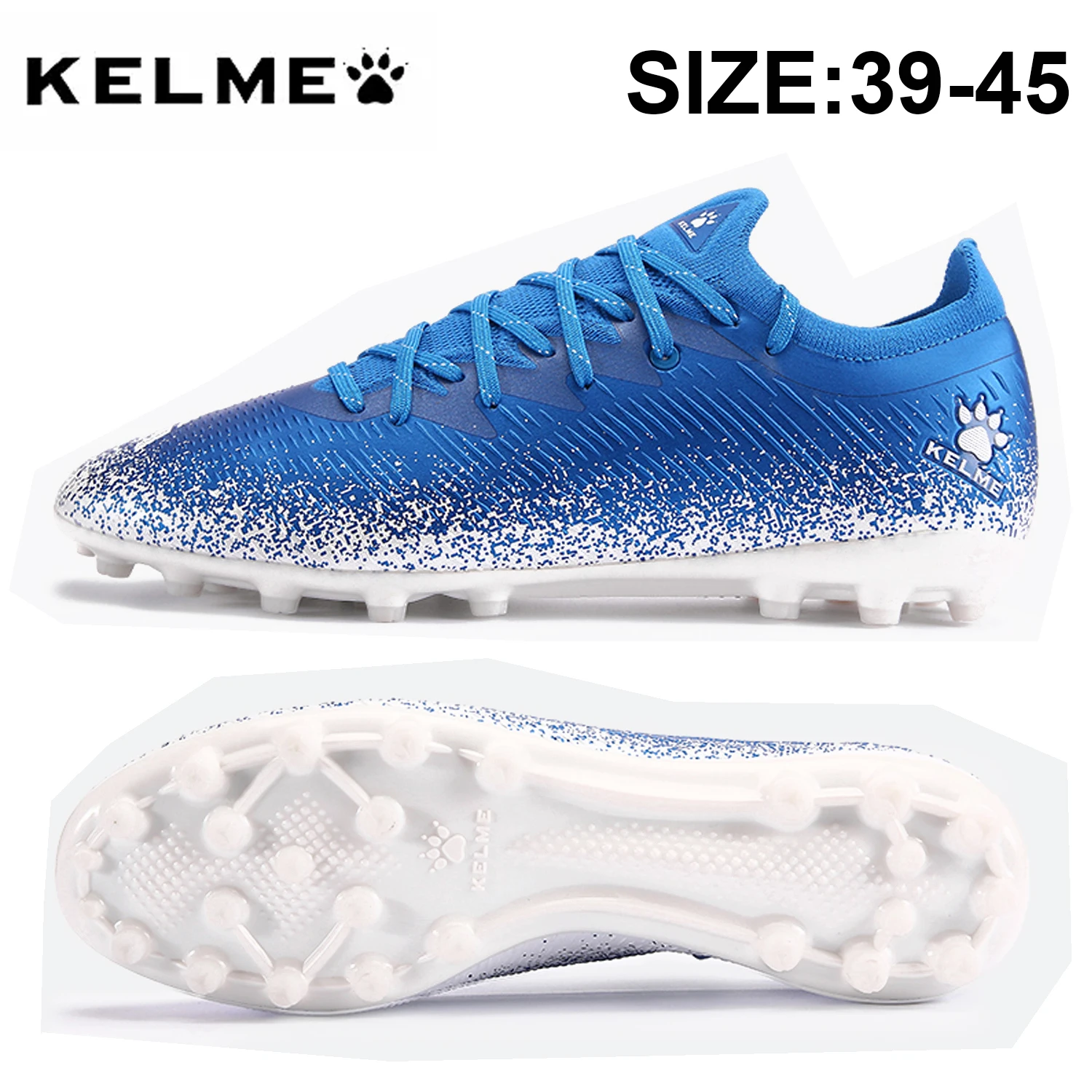

Мужские футбольные ботинки KELME, уличные кроссовки Mg Grass, футбольная тренировочная обувь, профессиональная обувь для соревнований ZX80121057
