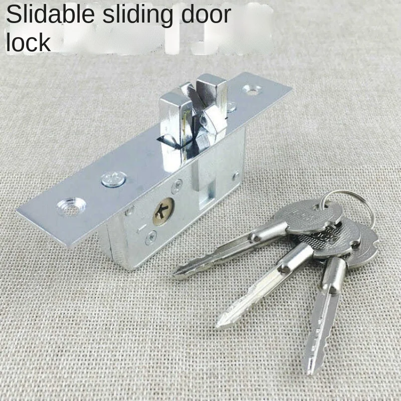Onzichtbare/Insteekslot Pull Gate Haak Lock Legering Slot Lichaam Voor Ingelijste Glazen Deur sterk Duurzaam Hardware |