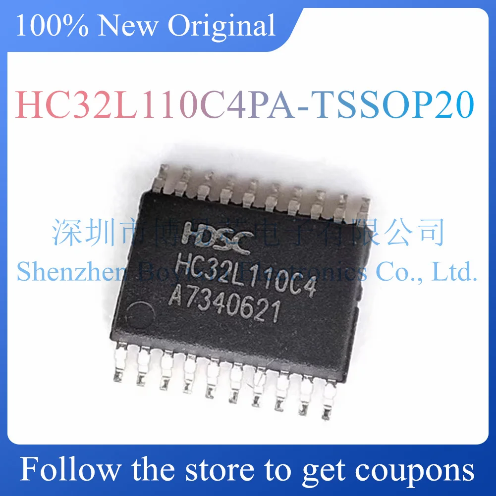 

NEW HC32L110C4PA-TSSOP20.Original genuine microcontroller chip. Package TSSOP-20
