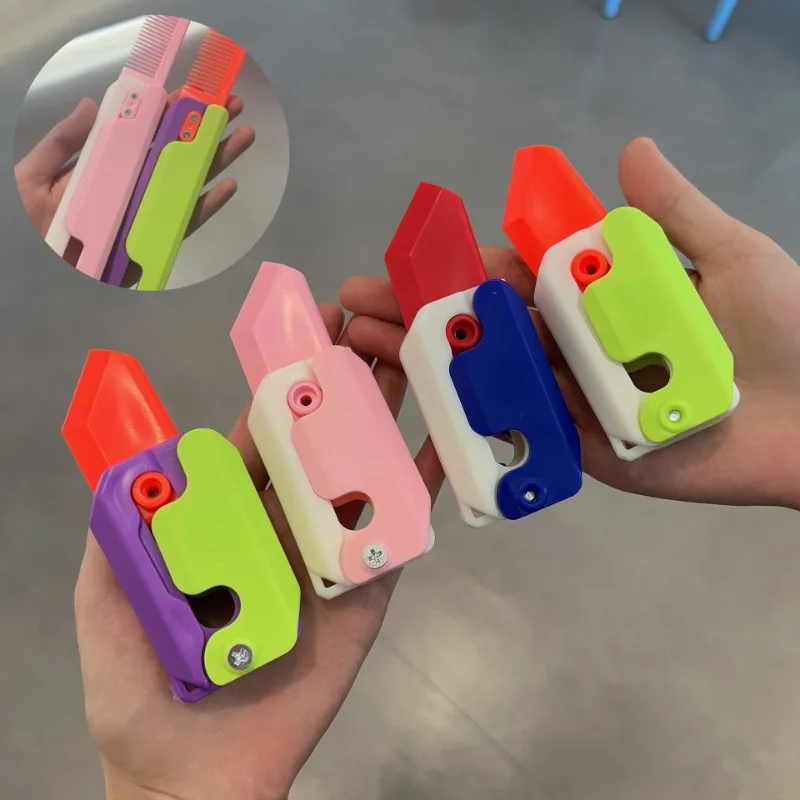 Gravity Folding Claw Knife Fidget Stress Relief Toy
