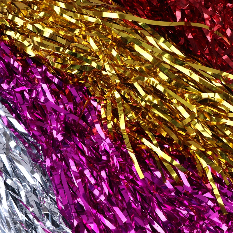 1pc 20cm Glittery Sport Cheerleading Pom Kindergarden Competition Flower balls Football Basketball Match Pompon Children Use