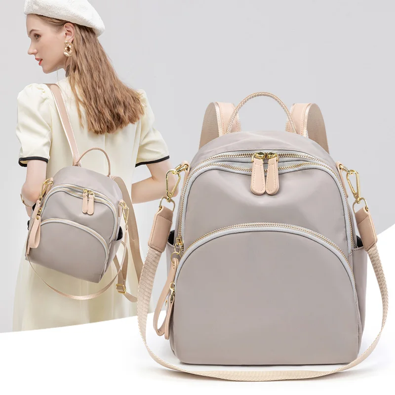 Fashion Backpack Bag for Women 2022 New Female Bags Oxford Cloth