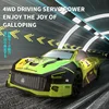 4WD RC Racing Car 2.4G High Speed Drift Remote Control Vehicle led Light electronic RC Car Model Compete Race Game Kids Gift Toy 4